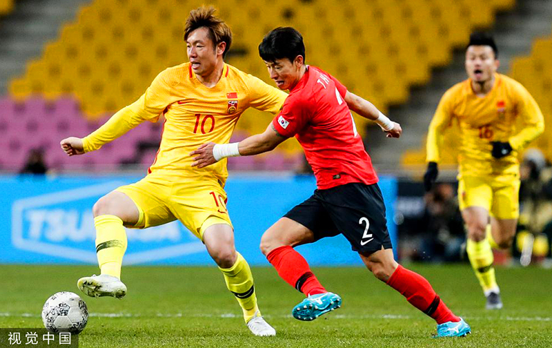 韩国队绝杀中国队,黄鸭组合统治全场 韩国队绝杀中国队,黄鸭组合统治全场